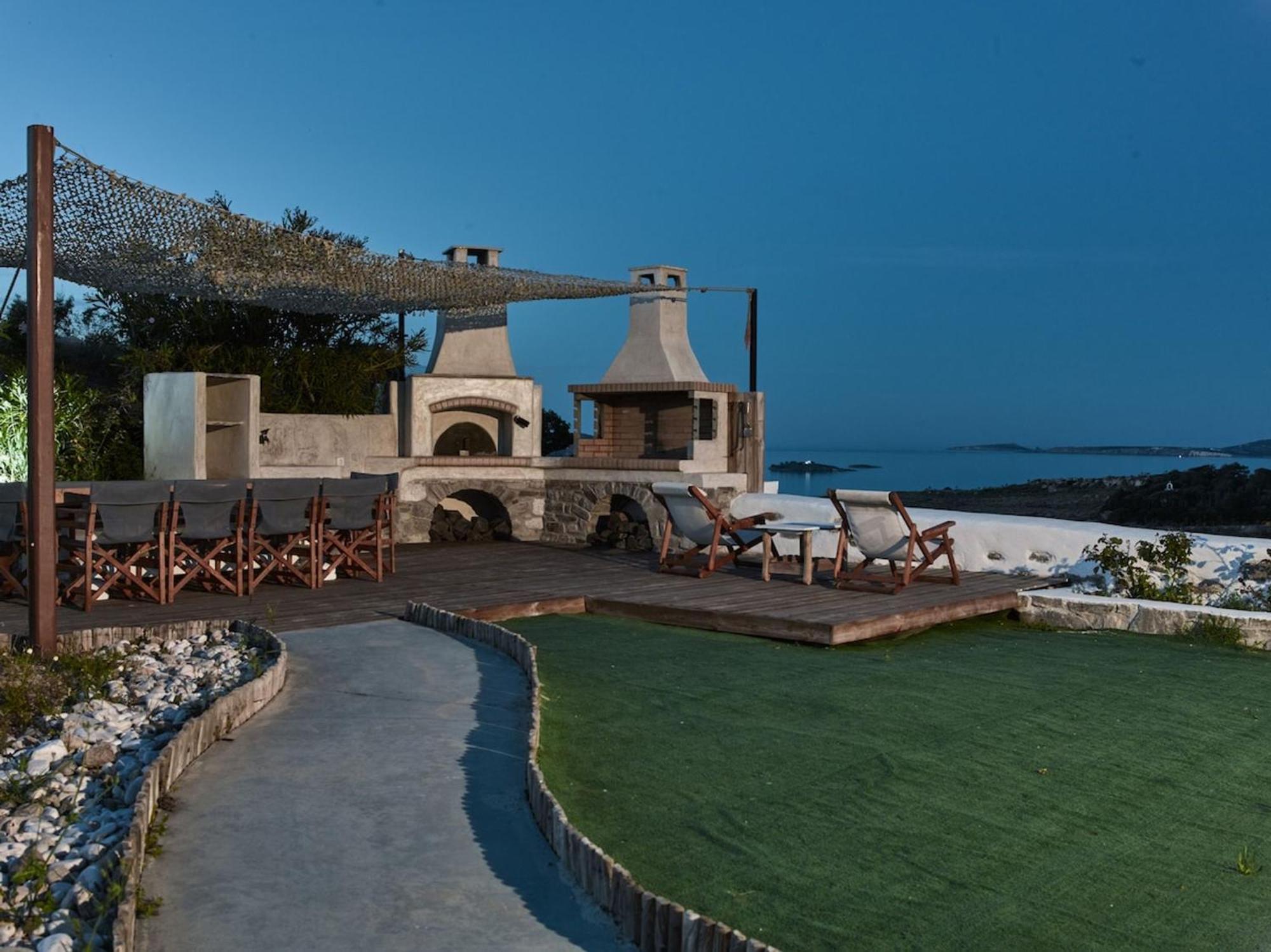 Maria Seaview Villa Near Naousa Exterior foto